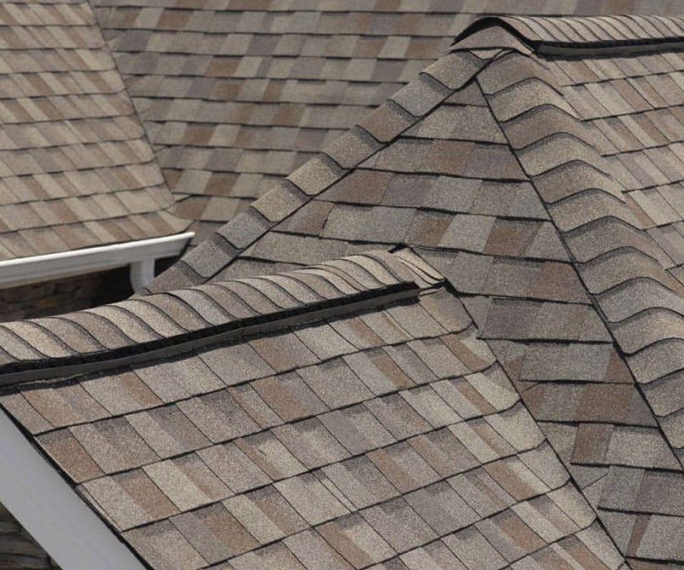 A roof with high quality Certainteed shingles